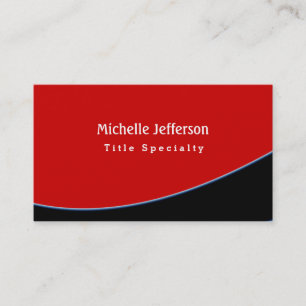 Dark Red Blue Black Pattern Trendy Business Card