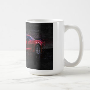Dark Red Corvette Z06 Coffee Mug