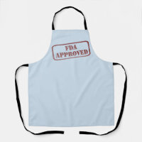 Dark Red Distressed Stamp Funny FDA Approved Humou