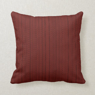Dark Red Fabric Pillow
