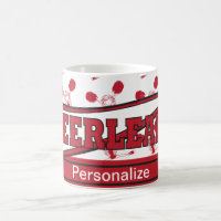 Dark Red Personalise Cheerleader 