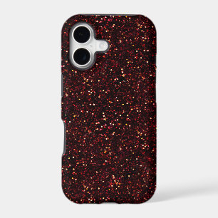 Dark Red Ruby Glitter