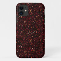 Dark Red Ruby Glitter