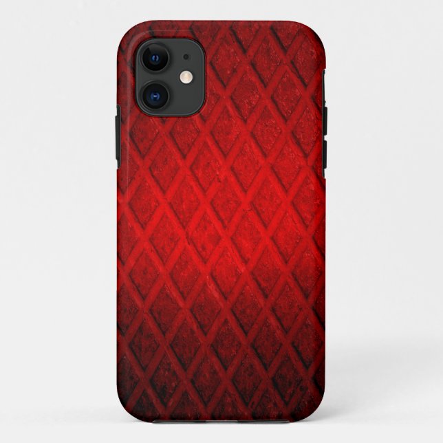 Dark red rusty metal plate Case-Mate iPhone case (Back)