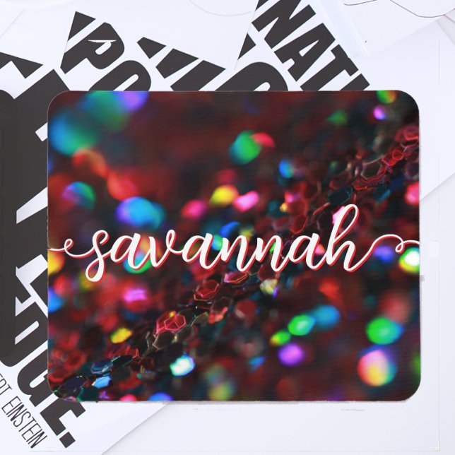 Dark Red Sparkling Mouse Mat (Creator Uploaded)