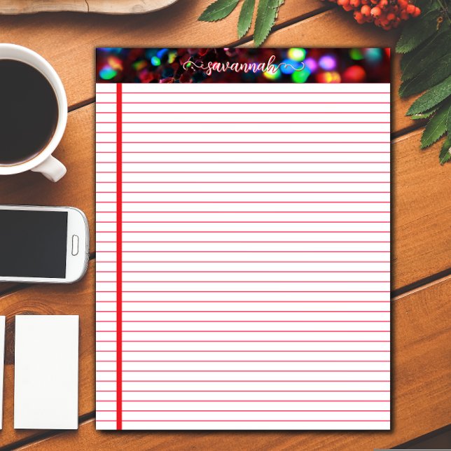 Dark Red Sparkling Notepad (Creator Uploaded)