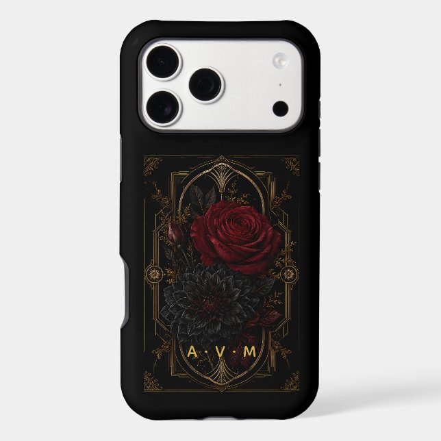 Dark Regency Crimson Rose Gold Case-Mate iPhone (Back)