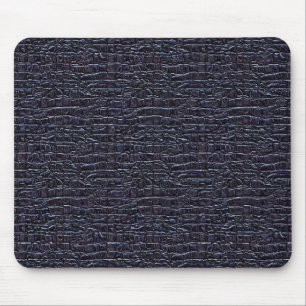 Dark Reptilian-Style Pattern Design Mouse Mat