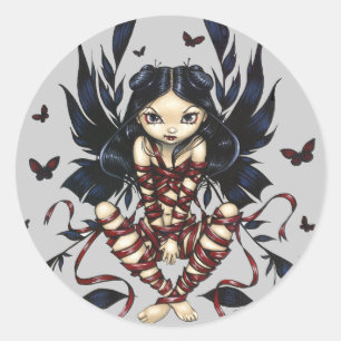 "Dark Ribbon Fairy" Sticker