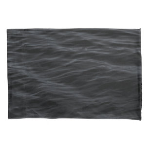 Dark Ripples (Black Water at Night) Pillowcase