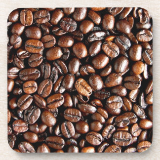 Dark Roasted Coffee Beans Coaster