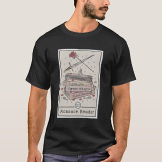 Dark Roce Reader Tarot Card Bookish Smut Reader Sm T-Shirt