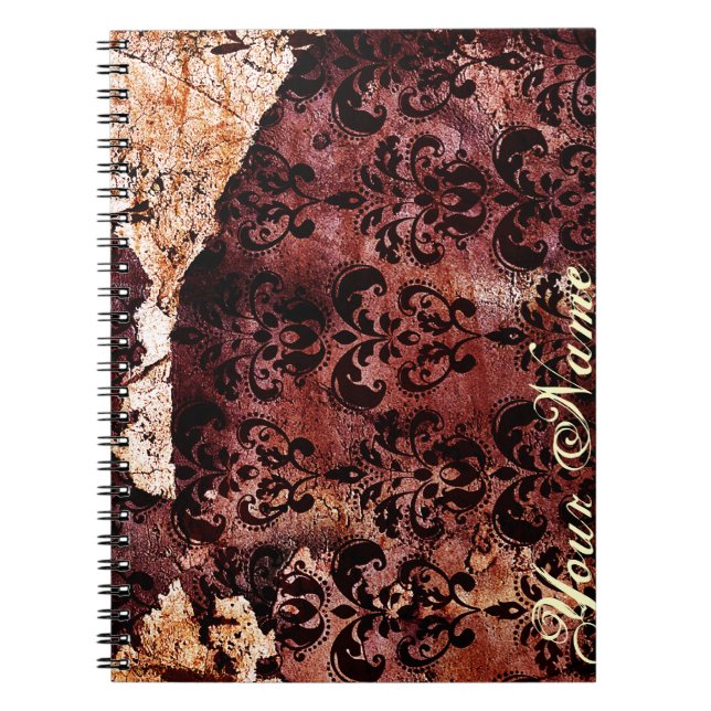 Dark Romance: Against The Wall Notebook (Front)