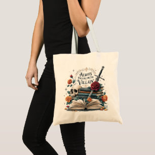 Dark Romance Book Lover, Fantasy Reader Tote Bag