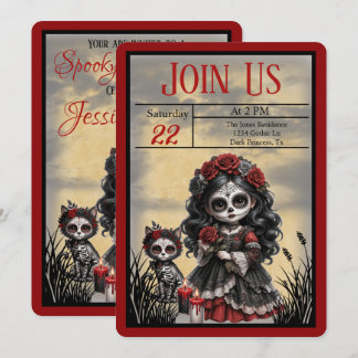Dark Romance_ Crimson Rose Invitation