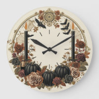 Dark Romance Full Moon & Red Roses Halloween wall