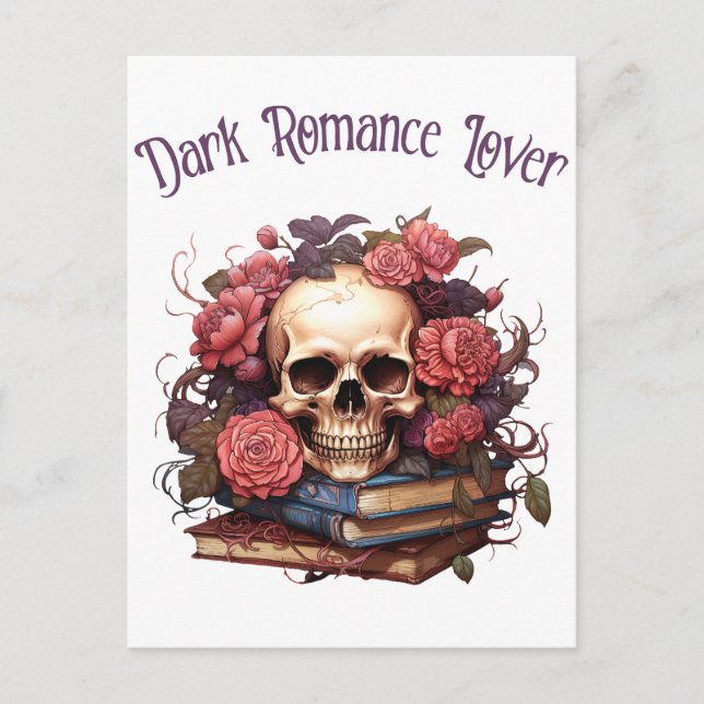 Dark Romance Lover Postcard (Front)