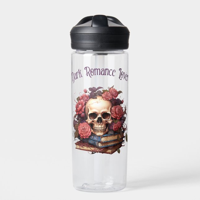 Dark Romance Lover Water Bottle (Front)