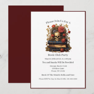 Dark Romance Obsessed, Book Club Invitation
