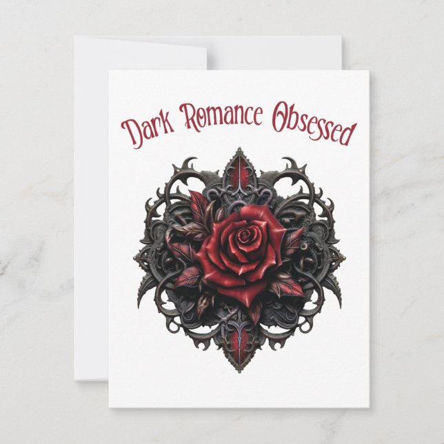 Dark Romance Obsessed Card (Front)