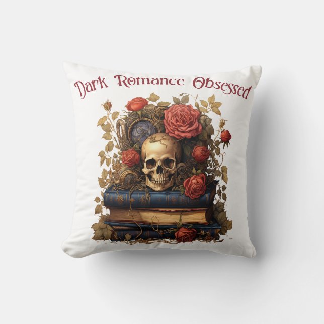 Dark Romance Obsessed Cushion (Front)