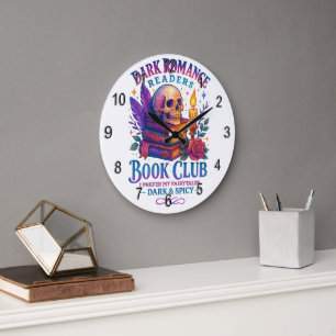 Dark Romance Readers....  Large Clock
