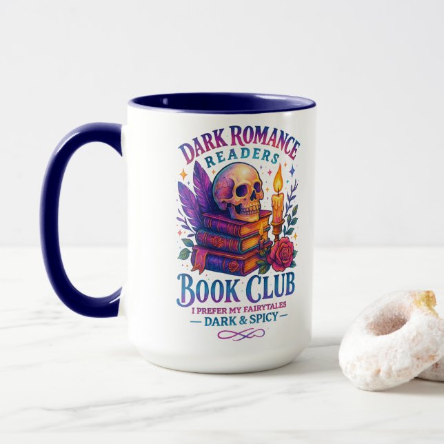 Dark Romance Readers....  Mug (With Donut)