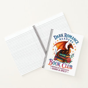 Dark Romance Readers....  Notebook