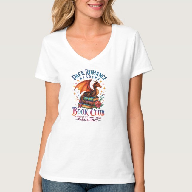 Dark Romance Readers....  T-Shirt (Front)