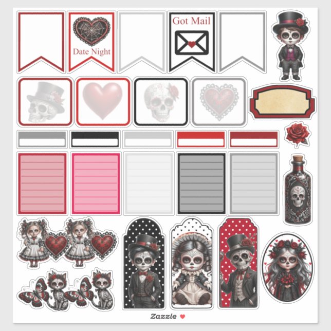 Dark Romance Sugar Skulls 1 (Sheet)