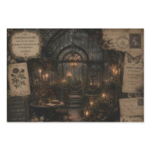 DARK ROMANTIC VICTORIAN CANDLELIT CONSERVATORY