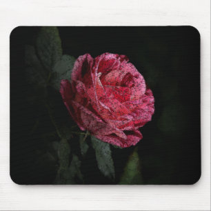Dark Rose Mouse Mat