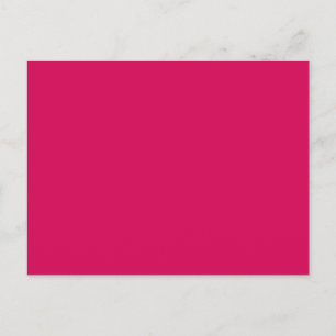 DARK ROSE PINK (solid colour) ~ Postcard