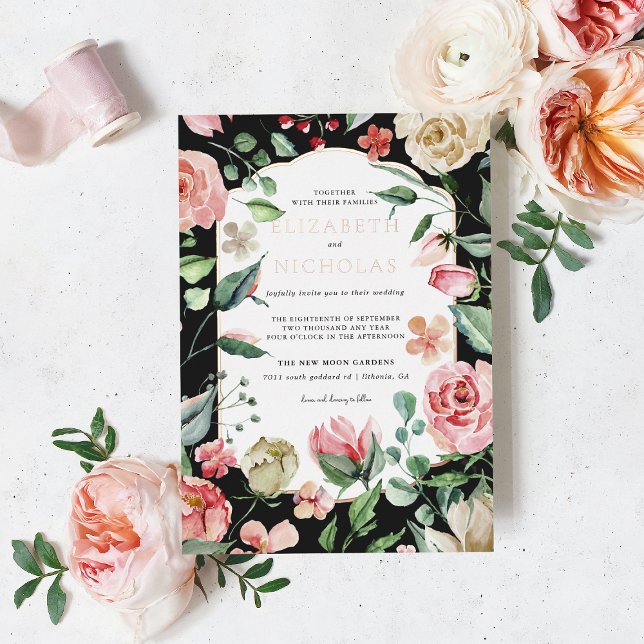 Dark Rose | Romantic Spring Florals Wedding (Creator Uploaded)