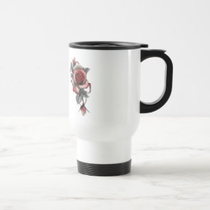 Dark Roses-Travel/Commuter Mug