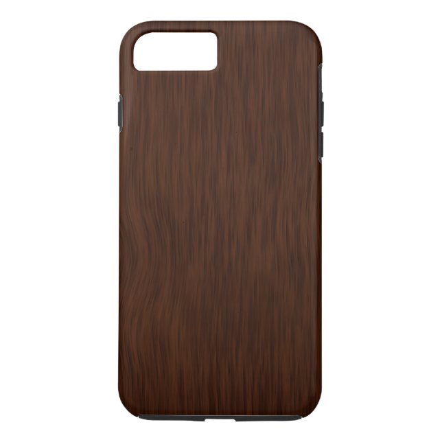 Dark Rough Wood Grain Background Case-Mate iPhone Case (Back)