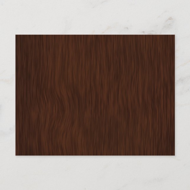 Dark Rough Wood Grain Background Postcard (Front)