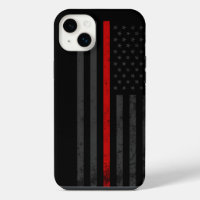 Dark & Rugged | Fire Fighter Red Line Flag