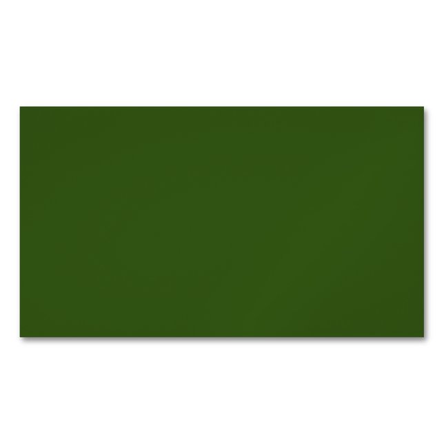 Dark Sage,Dingley,Flax Smoke, Magnetic Business Card (Front)