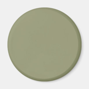 Dark Sage Green 91946E Colour - Option to Add Name Magnet