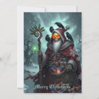 Dark Santa of Shadows – Gothic Christmas Skeleton 