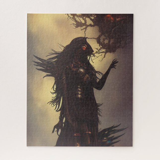 Dark Sci-Fi Fantasy Jigsaw Puzzle (Vertical)