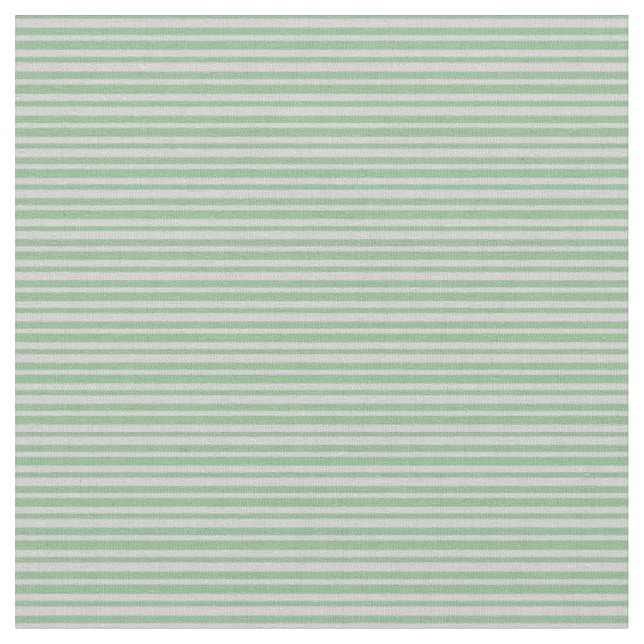 Dark Sea Green & Light Grey Coloured Lines Fabric (Close Up)
