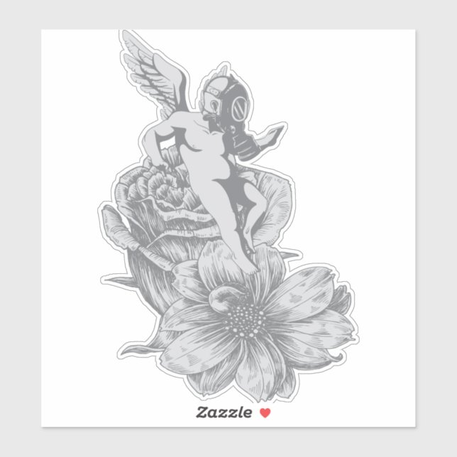 Dark Seraphim and Flowers (Sheet)