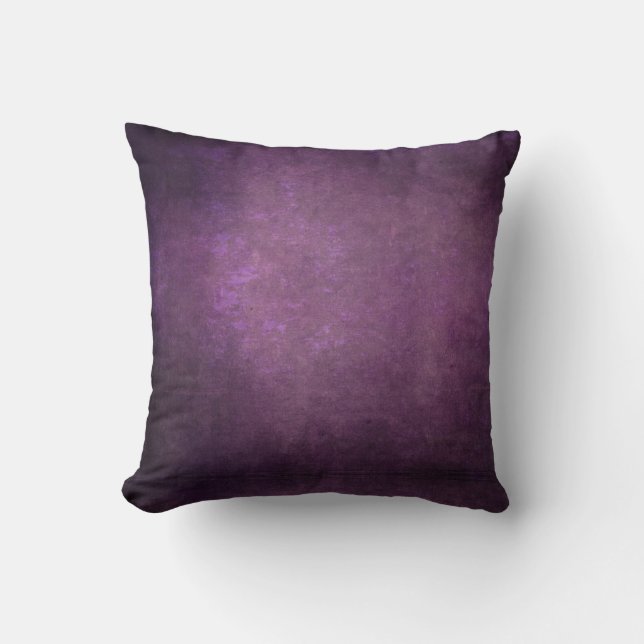 Dark Shadow Grunge Background - Pink Cushion (Front)