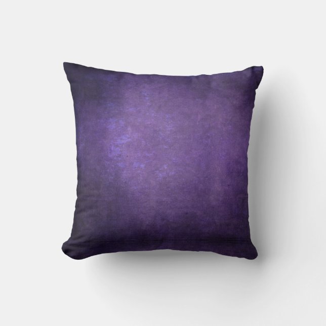 Dark Shadow Grunge Background - Purple  Cushion (Front)