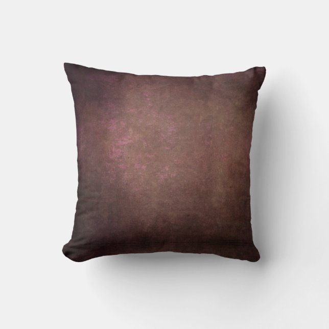 Dark Shadow Grunge Background - Red Cushion (Front)
