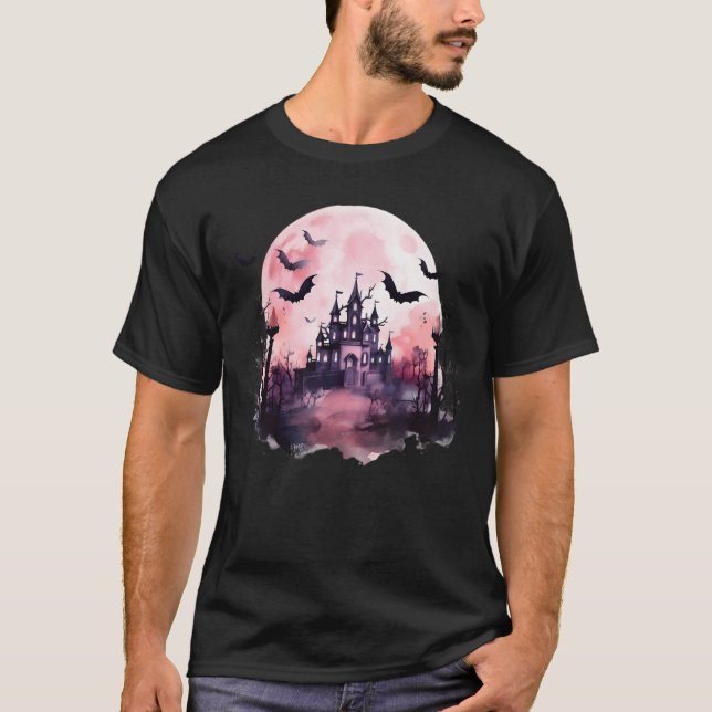 Dark Shadows: Haunted House Art & Gear T-Shirt (Front)
