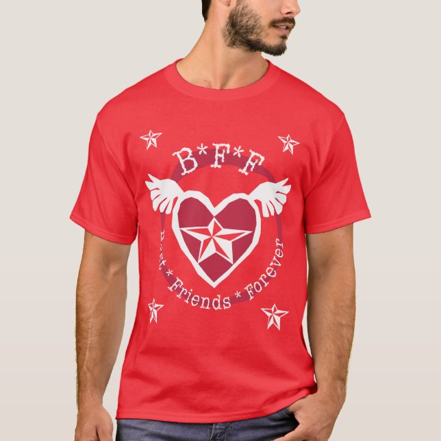 Dark Shirts: Best Friends Forever T-Shirt (Front)