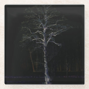 Dark Side 3 coastercnm Glass Coaster